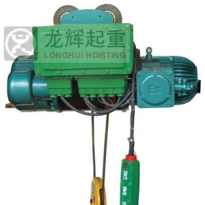 龍輝起重：造成鋼絲繩電動(dòng)葫蘆升降失控的主要原因